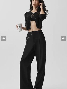 ALO Yoga Pursuit Trouser Black XS